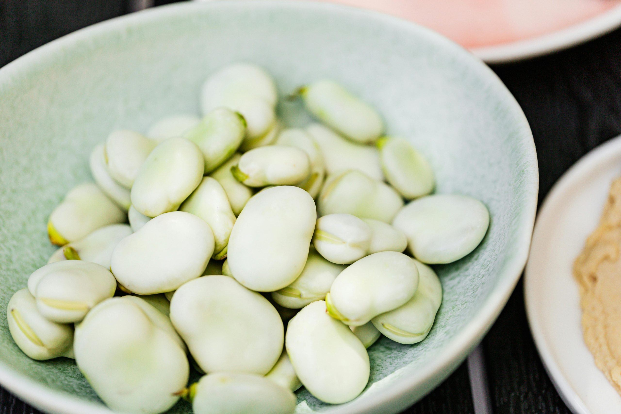 Bowl of soy beans